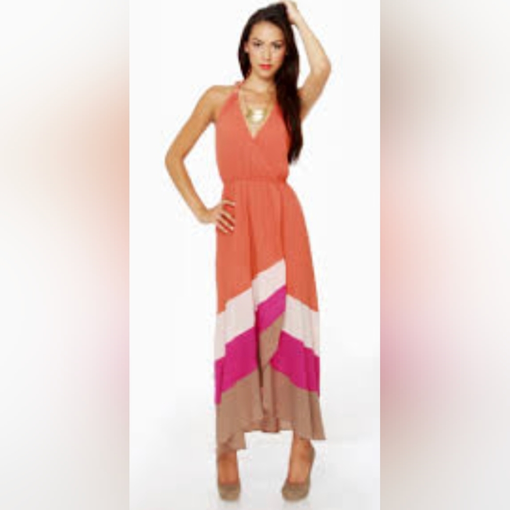 Cute Split Skirt Maxi Dress